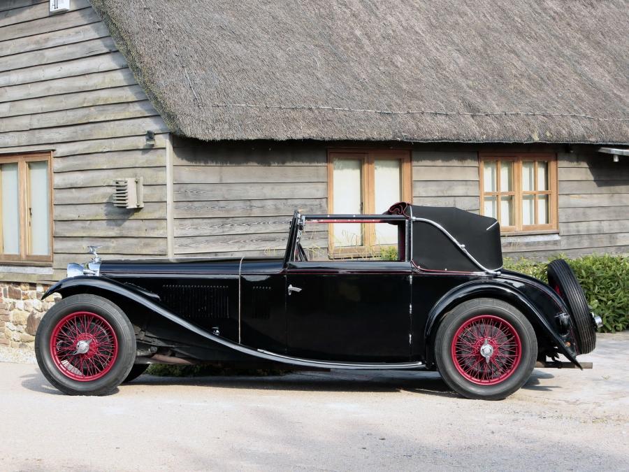  Alvis Speed 20 SA Tourer by Vanden Plas 1933 года  (фото 3 из 6)
